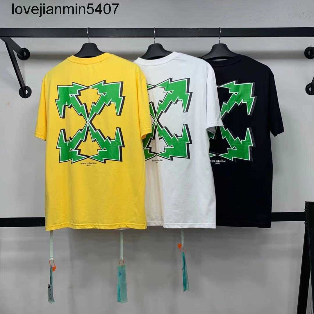 Popular Logo Women' T-shirt Shop 80% Wholesale and Retail Chao Brand Ow Lightning Arrow Short Sleeve Off Loose Large T-shirt, White
Popular Logo Women' T-shirt Shop 80% Wholesale and Retail Chao Brand Ow Lightning Arrow Short Sleeve Off Loose Large T-shirt, White