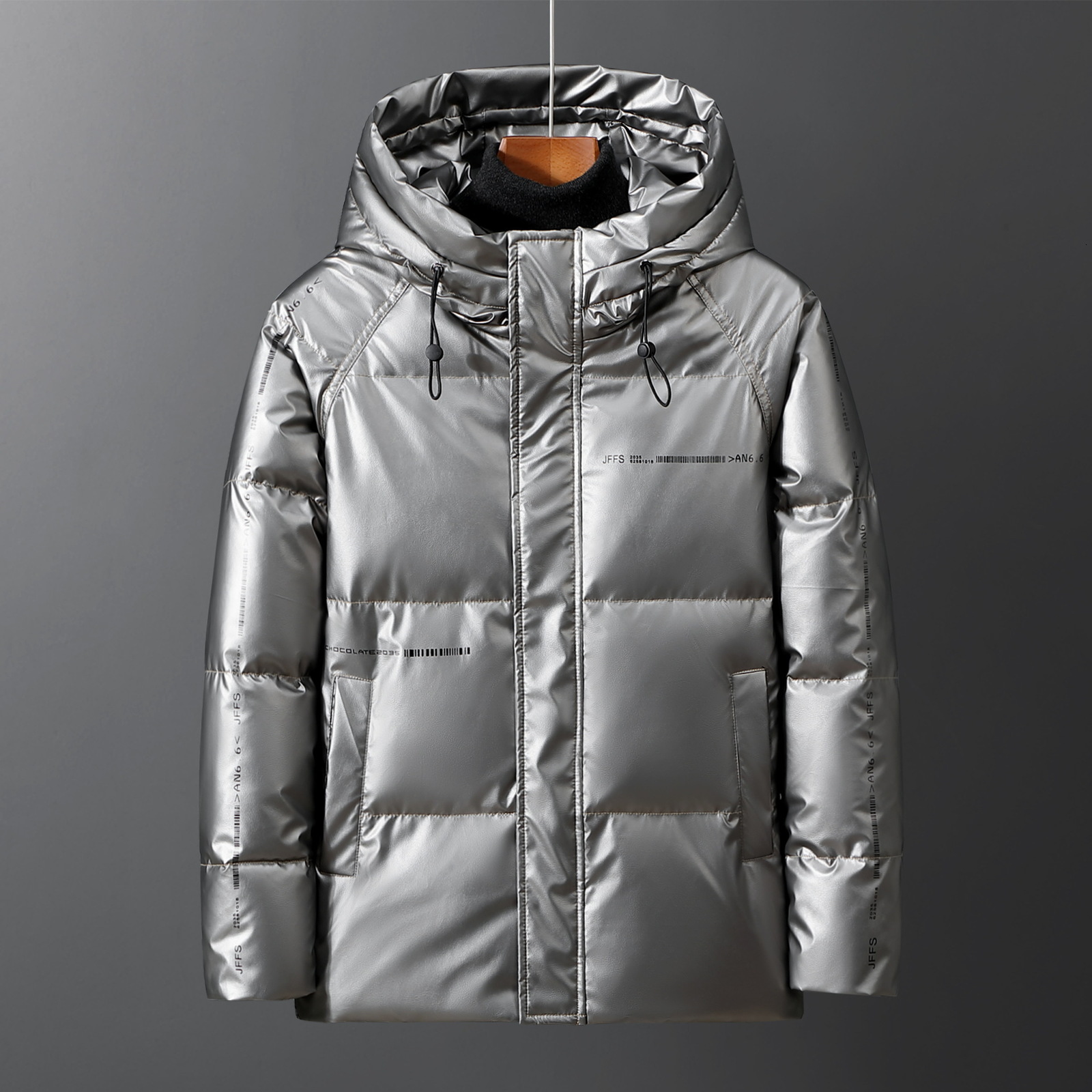 Men's Down Parkas High Quality xdfv PU Waterproof Jacket Parka Youth 90 White Duck Thicken Warm Puffer Jackets Hooded 221125, Black
Men's Down Parkas High Quality xdfv PU Waterproof Jacket Parka Youth 90 White Duck Thicken Warm Puffer Jackets Hooded 221125, Black