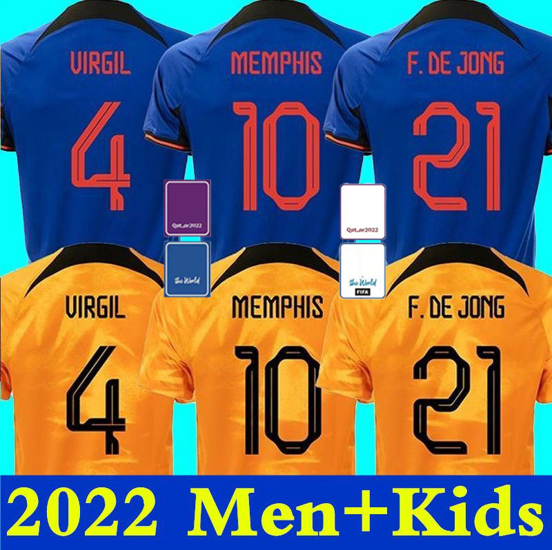 2022 Netherlands MEMPHIS Depay soccer jerseys Holland VIRGIL van Dijk F.DE JONG DE LIGT BERGVIJN BLIND KLAASSEN DUMFRIES 22 23 football shirt men kids kit fans jersey, Color 6
2022 Netherlands MEMPHIS Depay soccer jerseys Holland VIRGIL van Dijk F.DE JONG DE LIGT BERGVIJN BLIND KLAASSEN DUMFRIES 22 23 football shirt men kids kit fans jersey, Color 6