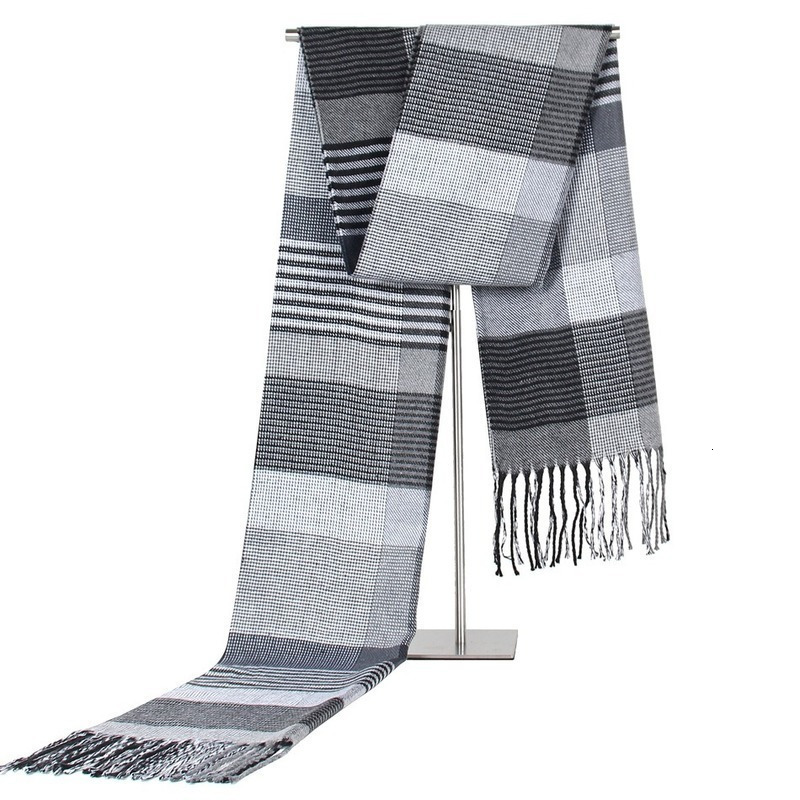 Scarves Plaid Men's Scarf Male Classic Business Warm Tassel Thickened Neckband Imitation Cashmere 221128
Scarves Plaid Men's Scarf Male Classic Business Warm Tassel Thickened Neckband Imitation Cashmere 221128