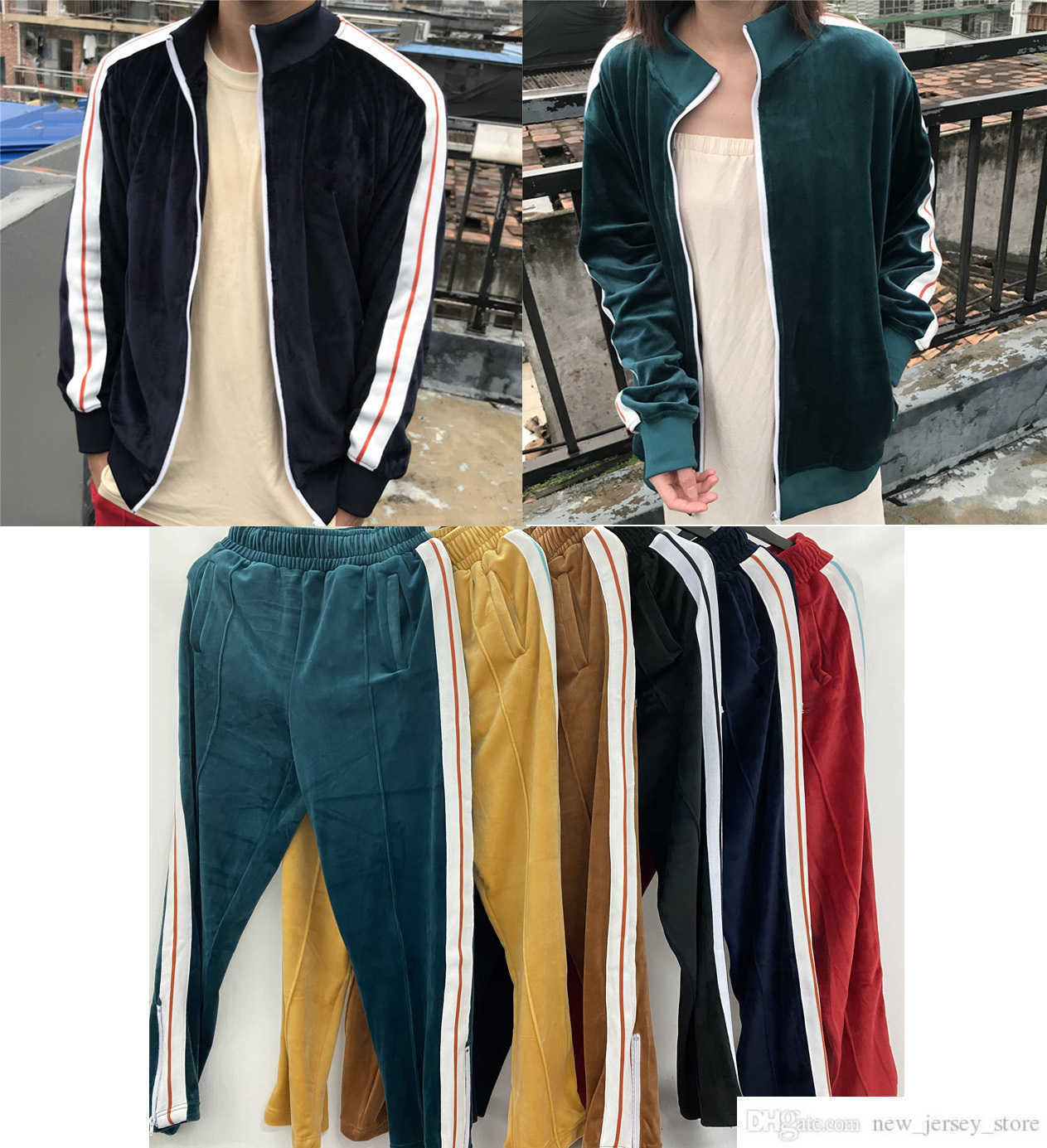 Man designers clothes 2020 velvet mens tracksuit mens jacket Hoodie Or pants men s clothing Sport Hoodies tracksuits Euro Size S-XL PA2578, Black top 
Man designers clothes 2020 velvet mens tracksuit mens jacket Hoodie Or pants men s clothing Sport Hoodies tracksuits Euro Size S-XL PA2578, Black top