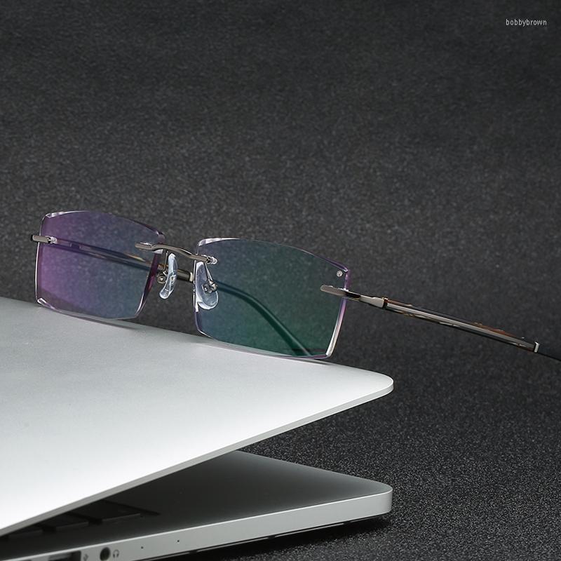 Sunglasses Frames ZIROSAT 52033 Men Alloy Titanium Rimless Glasses Frame Male Square Ultralight Man Frameless Myopia Optical Eyewear
Sunglasses Frames ZIROSAT 52033 Men Alloy Titanium Rimless Glasses Frame Male Square Ultralight Man Frameless Myopia Optical Eyewear