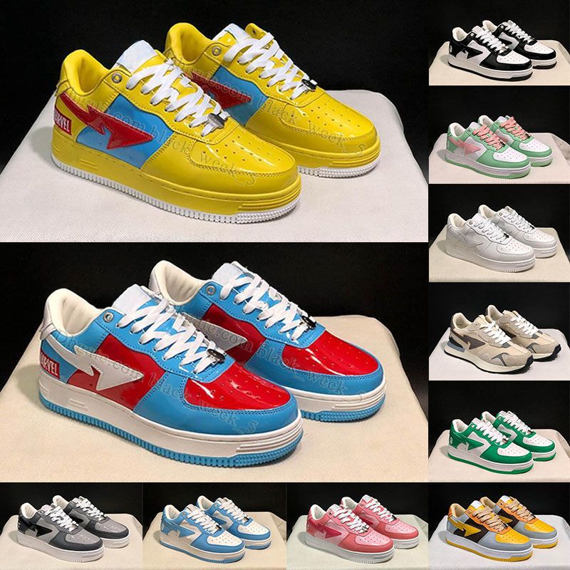 baped mens womens running shoes mens womens top quality camouflage yellow pink green grey camo designer sneakers walking jogging trainers, A43 patent orange white
baped mens womens running shoes mens womens top quality camouflage yellow pink green grey camo designer sneakers walking jogging trainers, A43 patent orange white