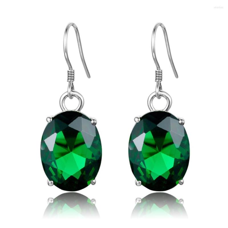 Dangle Earrings Real 925 Sterling Silver Emerald Gems Fine Jewelry Ohrring Ethnic Oval Drop For Women Brincos 2022
Dangle Earrings Real 925 Sterling Silver Emerald Gems Fine Jewelry Ohrring Ethnic Oval Drop For Women Brincos 2022