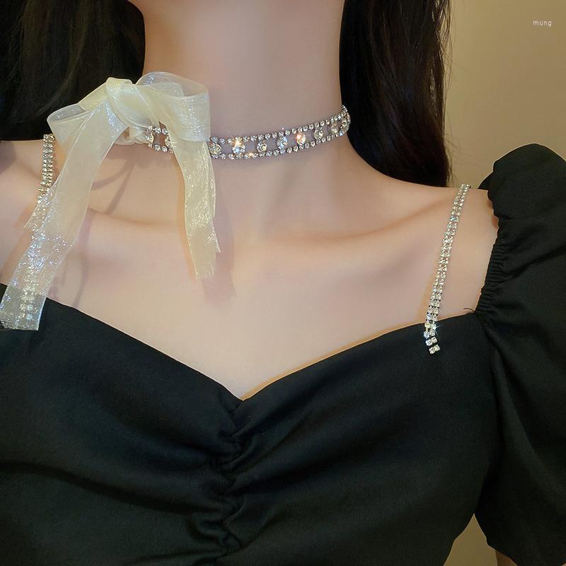 Choker Necklaces For Women 2022 Superior Quality Luxury Crystal Adjustable Long Ribbon Wedding Banquet Jewelry
Choker Necklaces For Women 2022 Superior Quality Luxury Crystal Adjustable Long Ribbon Wedding Banquet Jewelry