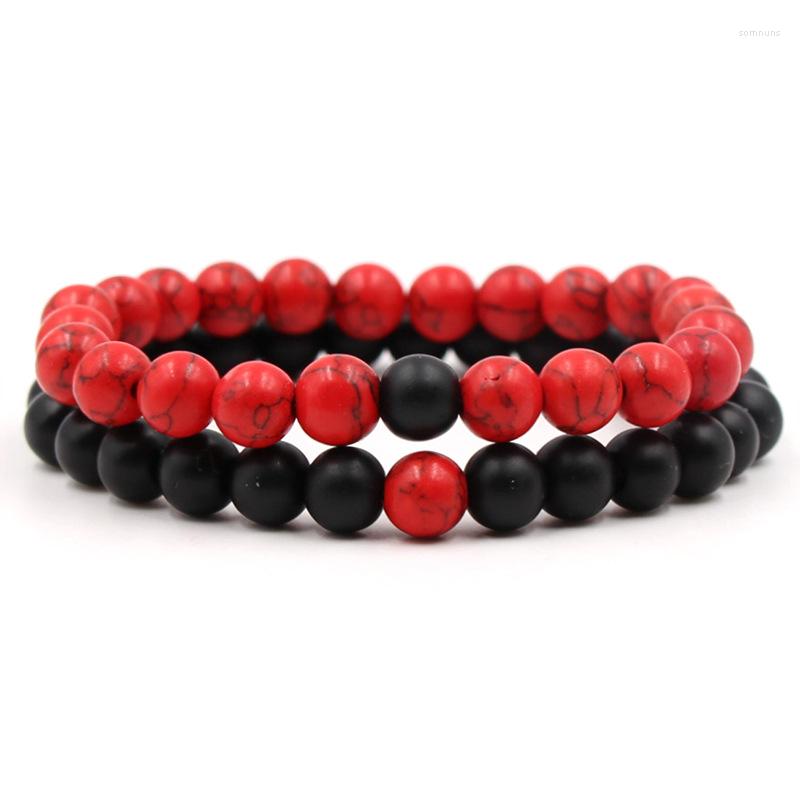 Strand 2pcs/set 5 Style Couples Distance Bracelets 8mm For Men&Women Friend Holiday Gifts Charm Cassic Jewelry Fashion 2022
Strand 2pcs/set 5 Style Couples Distance Bracelets 8mm For Men&Women Friend Holiday Gifts Charm Cassic Jewelry Fashion 2022