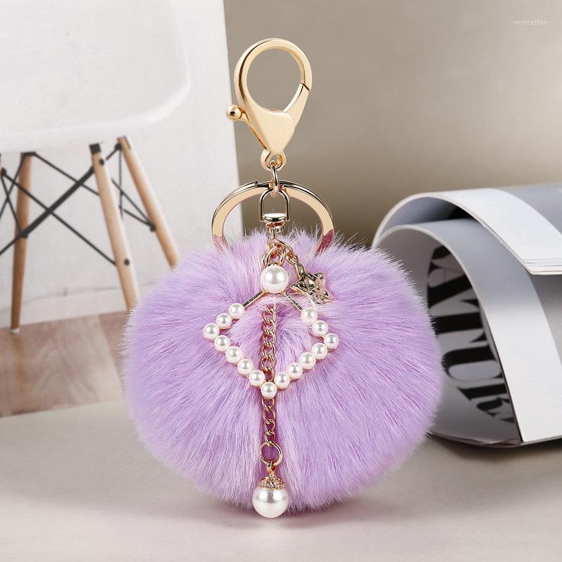 Keychains Autumn Winter Fashion Faux Fluffy Pearl Chain Women HandBag Car Key Ring Jewelry
Keychains Autumn Winter Fashion Faux Fluffy Pearl Chain Women HandBag Car Key Ring Jewelry
