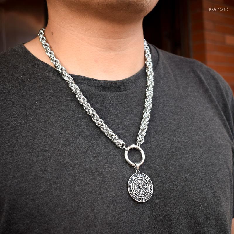 Chains SanLan 8mm Stainless Steel Chain Norse Pagan Viking Runes Vegvisir Compass Necklace Gift For Him
Chains SanLan 8mm Stainless Steel Chain Norse Pagan Viking Runes Vegvisir Compass Necklace Gift For Him