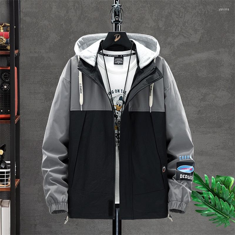 Men's Jackets Brand Men Jacket 2022 Autumn For Man Clothing Hooded Sweatshirt Long Sleeves Coat Tops Korean Style Fashion, Black
Men's Jackets Brand Men Jacket 2022 Autumn For Man Clothing Hooded Sweatshirt Long Sleeves Coat Tops Korean Style Fashion, Black