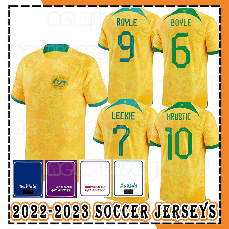2022 Australia national team Home Soccer Jerseys 22-23 Men BOYLE LECKIE HRUSTIC MACLAREN MABIL MOOY DEGENEK DUKE Shirt McGREE IRVINE TAGGART Football Uniforms, Men jersey(ao da li ya)
2022 Australia national team Home Soccer Jerseys 22-23 Men BOYLE LECKIE HRUSTIC MACLAREN MABIL MOOY DEGENEK DUKE Shirt McGREE IRVINE TAGGART Football Uniforms, Men jersey(ao da li ya)