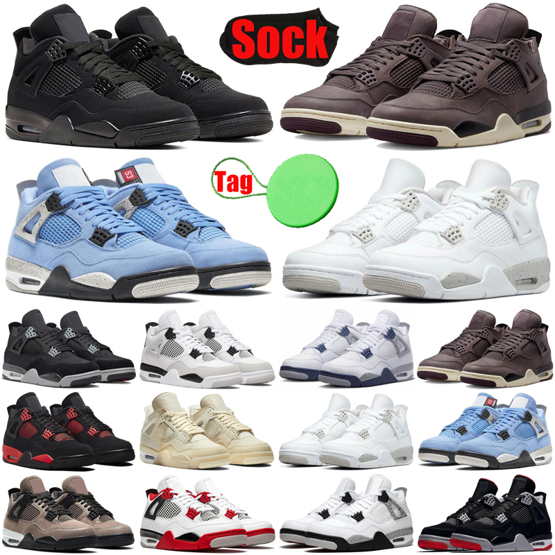 4 4s Mens Womens Basketball Shoes Jumpman Military Black Cats Canvas White Oreo University Blue a Ma Maniere Midnight Navy Men Trainers, #35 what the
4 4s Mens Womens Basketball Shoes Jumpman Military Black Cats Canvas White Oreo University Blue a Ma Maniere Midnight Navy Men Trainers, #35 what the