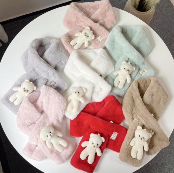 Lovely Baby Scarf Fashion Faux Fur Children Scarves Cute Lace Bear Warm Winter Soft Shawl Wrap For Kids Clothes Accessory
Lovely Baby Scarf Fashion Faux Fur Children Scarves Cute Lace Bear Warm Winter Soft Shawl Wrap For Kids Clothes Accessory