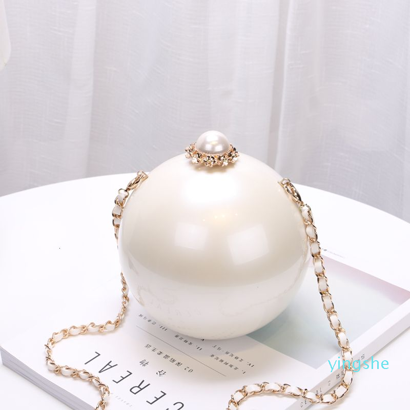 Evening Bags Fashion Design Pearl Ball Party Woman Handbags Global Spherical Acrylic Hard Case Shoulder Small Crossbody Bag 221128, Design1
Evening Bags Fashion Design Pearl Ball Party Woman Handbags Global Spherical Acrylic Hard Case Shoulder Small Crossbody Bag 221128, Design1