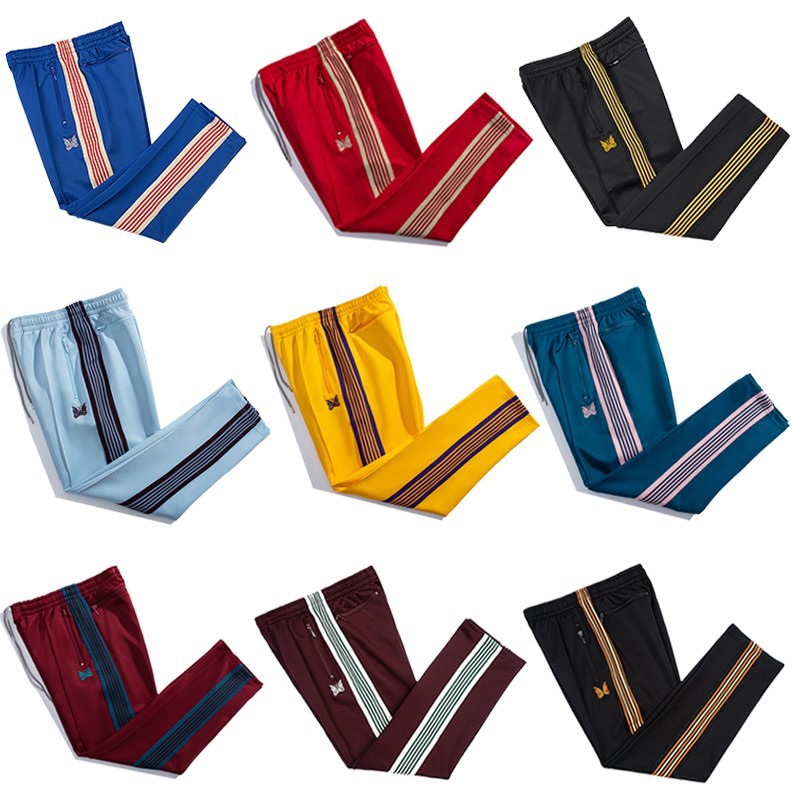 New AWGE Needles Pants Rocky Pants Hip Hop Butterfly embroidery Track Sweatpants Japan Casual jogger Trousers 23 style
New AWGE Needles Pants Rocky Pants Hip Hop Butterfly embroidery Track Sweatpants Japan Casual jogger Trousers 23 style