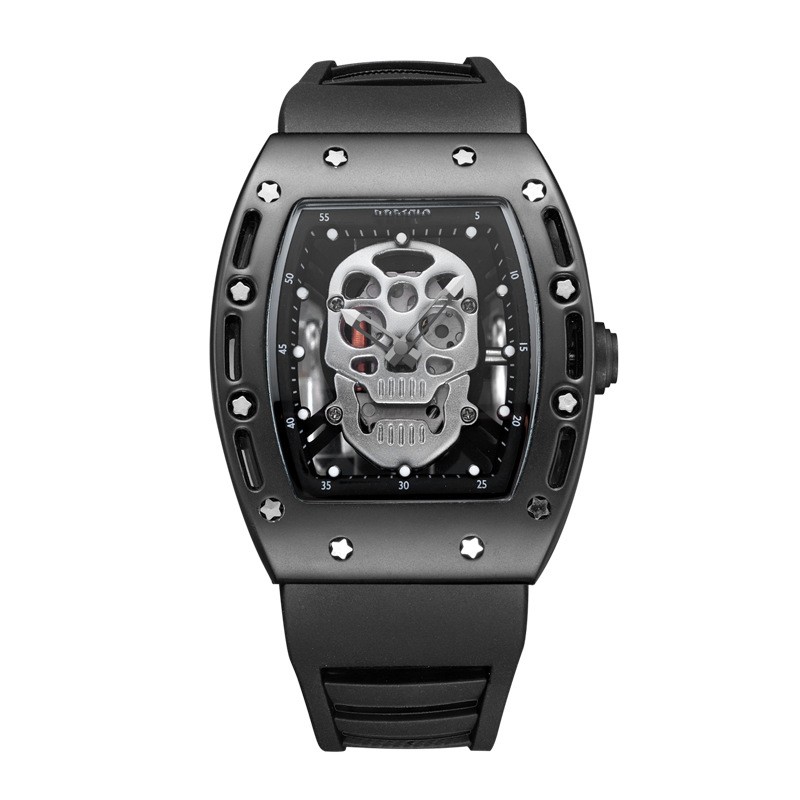 Men Designer Watch Minmie Series Domineering Skull Silica Gel WatchesWaterproof Sports Quartz Watchs Hollow Three-Dimensional Skulls Silicas Gel Strap Watches kl, A1
Men Designer Watch Minmie Series Domineering Skull Silica Gel WatchesWaterproof Sports Quartz Watchs Hollow Three-Dimensional Skulls Silicas Gel Strap Watches kl, A1