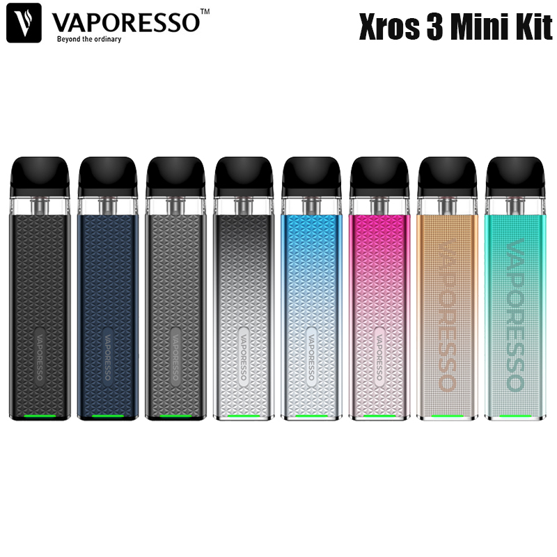 Vaporesso XROS 3 Mini Kit 1000mAh Battery 2ml Xros 3 Pod Cartridge 0.6ohm Mesh Coil Electronic Cigarette MTL RDL Vape Authentic, Multi=leave us message
Vaporesso XROS 3 Mini Kit 1000mAh Battery 2ml Xros 3 Pod Cartridge 0.6ohm Mesh Coil Electronic Cigarette MTL RDL Vape Authentic, Multi=leave us message