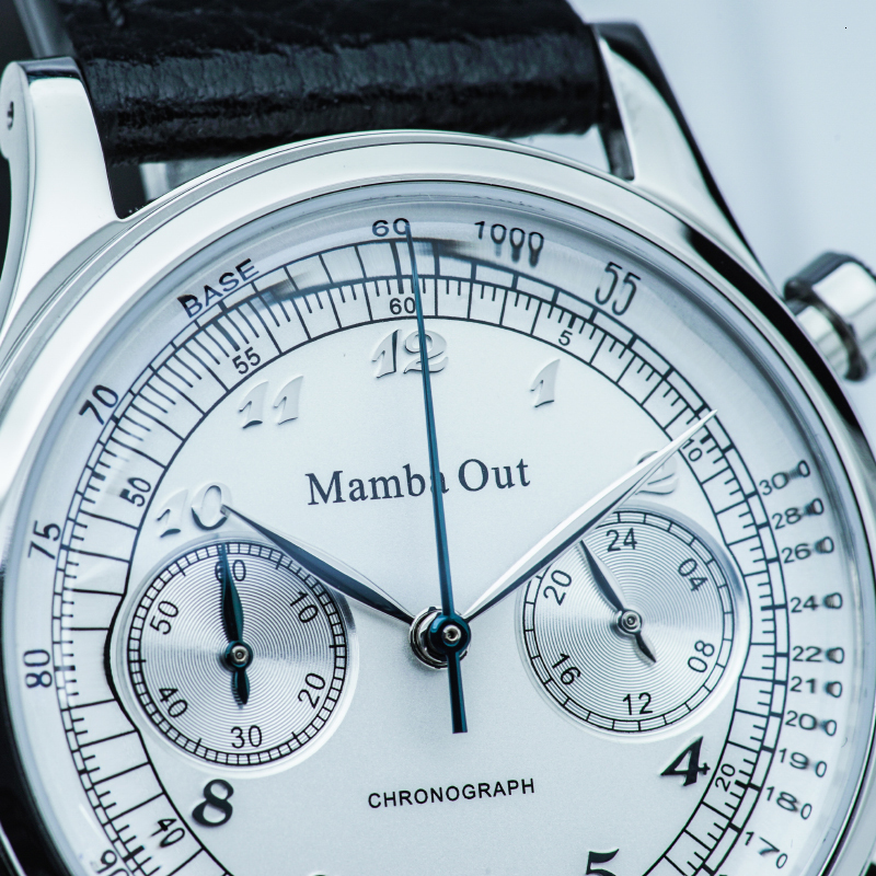 Wristwatches Shirryu Men s Dress Wristwatch 38mm White Dial Bubble Sapphire Glass Chronograph Function VK64 Quartz Movement 5Bar Waterproof 221128