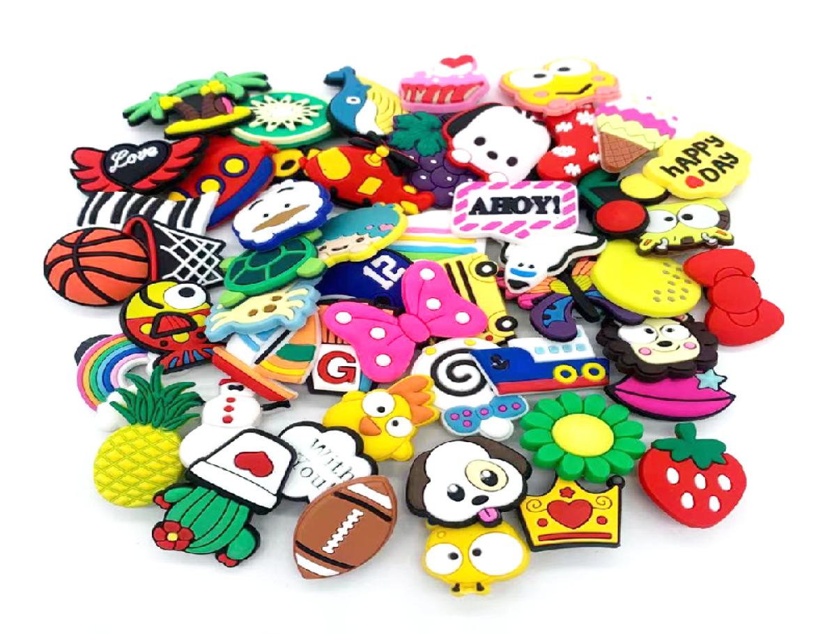 50pcsset PVC Shoe Clogs Charms Accessories Animal Ball Cartoon Jibbitz Decorations for Hole Slipper Schoolbag Bracelet Kids Gift1075853
50pcsset PVC Shoe Clogs Charms Accessories Animal Ball Cartoon Jibbitz Decorations for Hole Slipper Schoolbag Bracelet Kids Gift1075853