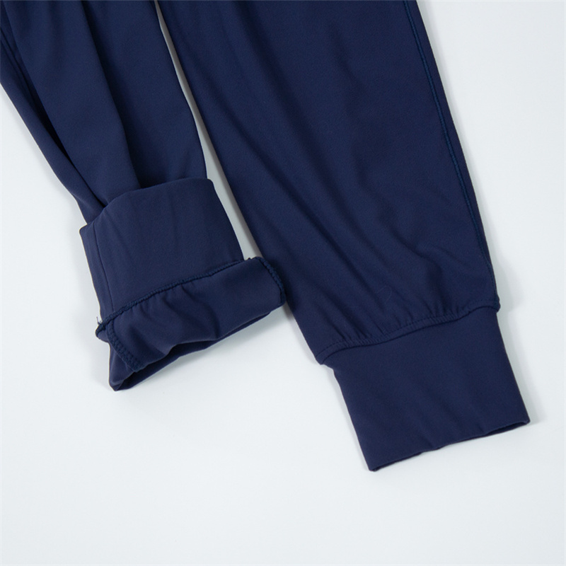 Women's New Yoga Wear Pull Rope Stretchy High Waist Strap Jogging Sweatpants Sports Fiess Casual Pants