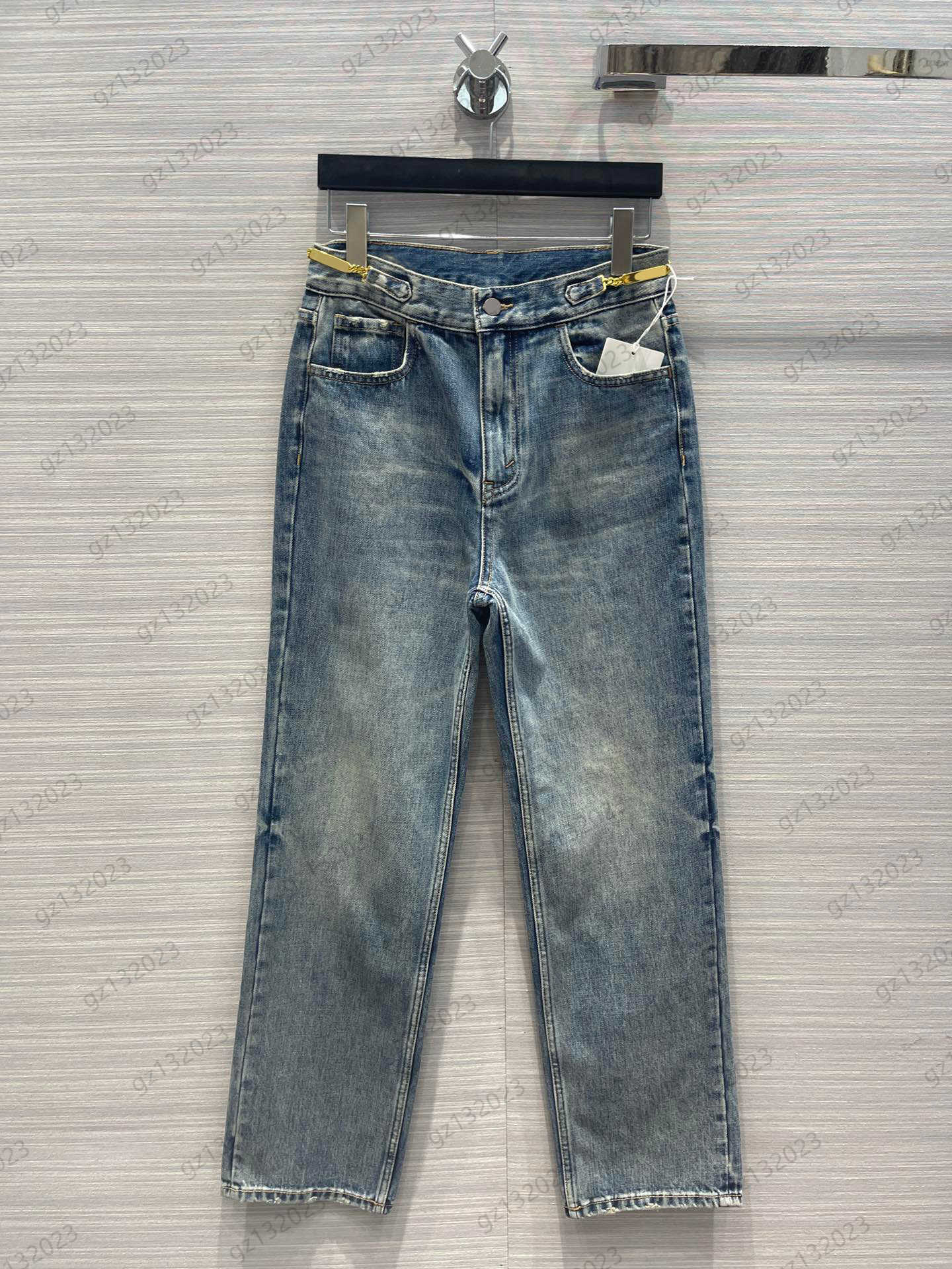 Jeans Womens Designer Hardware Decoration Straight Slim Denim Trousers Pocket High Waist Slimming Jean Pants Fashion Brand Women Clothing, 13
Jeans Womens Designer Hardware Decoration Straight Slim Denim Trousers Pocket High Waist Slimming Jean Pants Fashion Brand Women Clothing, 13