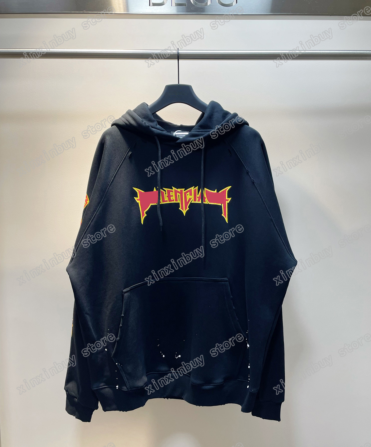 xinxinbuy Men designer Hoodie Sweatshirt destroyed Letter Splash ink women black white brown XS-L, 01
xinxinbuy Men designer Hoodie Sweatshirt destroyed Letter Splash ink women black white brown XS-L, 01