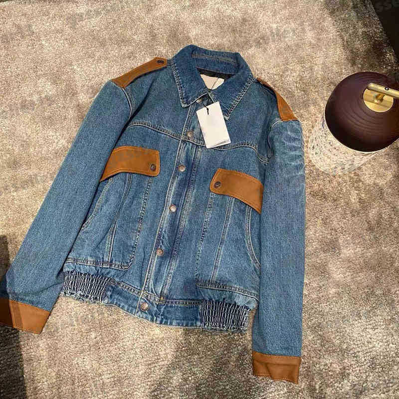 Jacket For Women CE Luxury Designer Fur Stitching Denim Jackets Fashion Brand High Quality Autumn Cotton Womens Jacket
Jacket For Women CE Luxury Designer Fur Stitching Denim Jackets Fashion Brand High Quality Autumn Cotton Womens Jacket