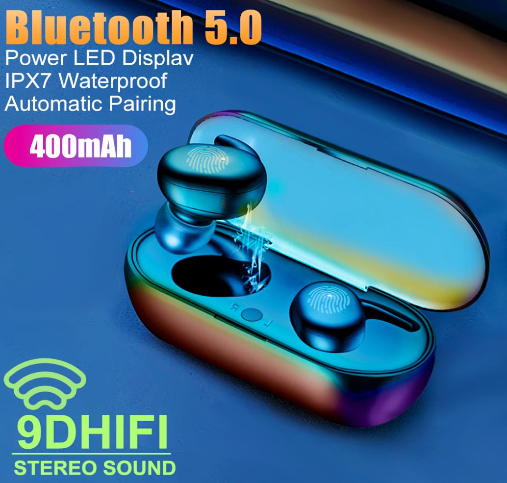 Y30 Wireless TWS Sport Headsets Earbuds Touch Bluetooth 50 Earphones HiFi Waterproof With Microphone for iPhone Samsung Xiaomi4901967, Black
Y30 Wireless TWS Sport Headsets Earbuds Touch Bluetooth 50 Earphones HiFi Waterproof With Microphone for iPhone Samsung Xiaomi4901967, Black