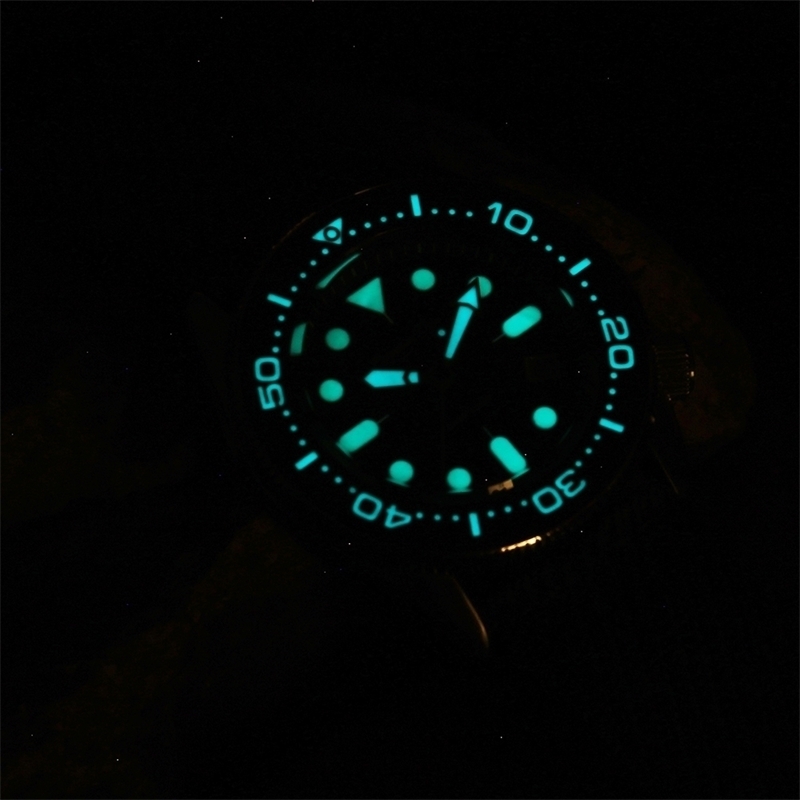 Wristwatches Escapement TimeQuartz 2S60 Movement Diver Water Sapphire Ceramic Bezel BGW9 300M Waterproof The battery lasts for ten years 221128