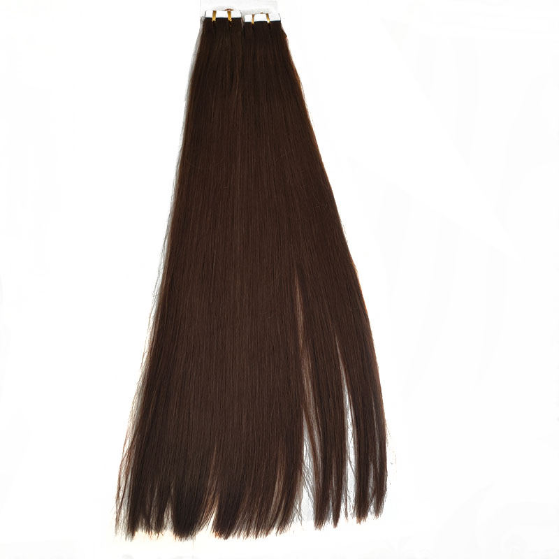 New arrival super quality tape in human hair extensions skin weft tape on hair 150g brazilian hair double sides adhesive price free