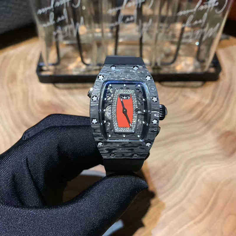 watches wristwatch designer Luxury Mechanical Watches Wine Barrel Watch Richa Milles Rm037 Series Fully Automatic Carbon Fiber Case Tape Wr, Black
watches wristwatch designer Luxury Mechanical Watches Wine Barrel Watch Richa Milles Rm037 Series Fully Automatic Carbon Fiber Case Tape Wr, Black