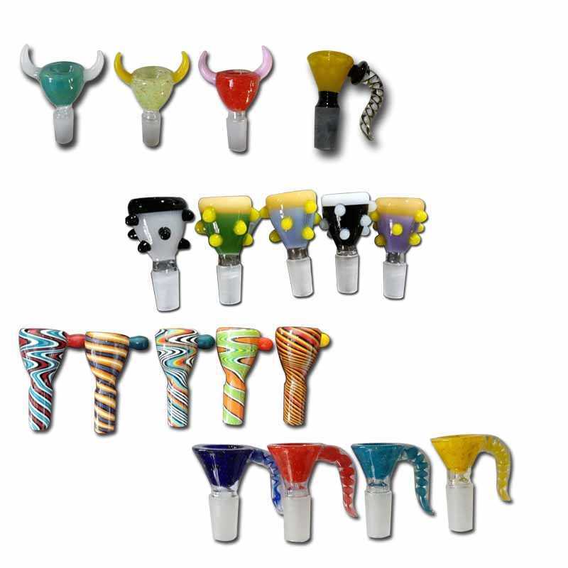 Smoking Accessories Multi style 14mm bowls and 18mm glass bowl Male Joint Handle Beautiful Slide bowl Colorful Rusta Wholesale
Smoking Accessories Multi style 14mm bowls and 18mm glass bowl Male Joint Handle Beautiful Slide bowl Colorful Rusta Wholesale