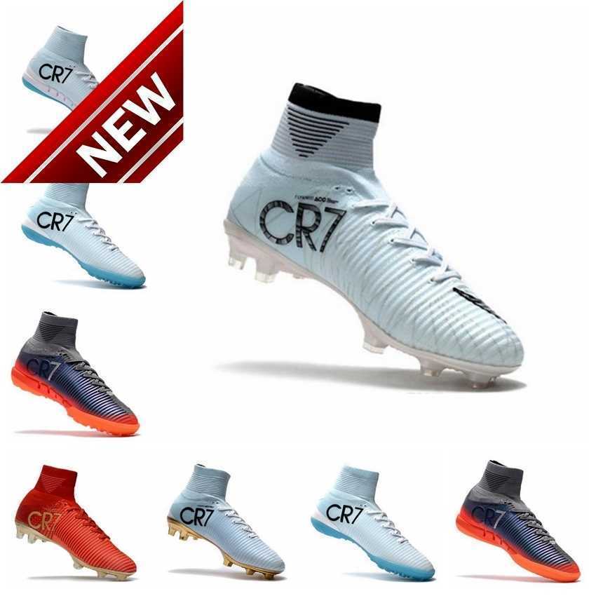 Soccer Shoes Soccer Cleats Training Sneakers White Gold Cr7 High Top Mens Mercurial Superfly Fg V Kids Cristiano Ronaldo Mens, Color:6 
Soccer Shoes Soccer Cleats Training Sneakers White Gold Cr7 High Top Mens Mercurial Superfly Fg V Kids Cristiano Ronaldo Mens, Color:6