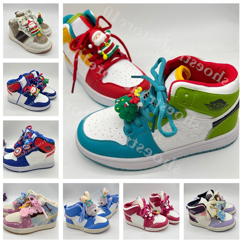 Designer 1 2023 Kids Basketball Shoes Infants Toddler Childrens Blue Pink Green Bred board trainers Sneakers Sports Outdoor Christmas Gift, As picture
Designer 1 2023 Kids Basketball Shoes Infants Toddler Childrens Blue Pink Green Bred board trainers Sneakers Sports Outdoor Christmas Gift, As picture