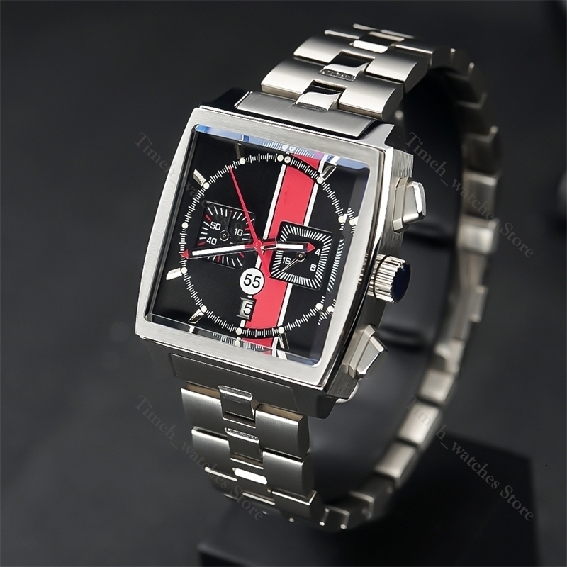 Wristwatches Club of America 55th Anniversary VK67 Caliber Men s Waterproof Chronograph Luxury Automatic Date Watch 221128