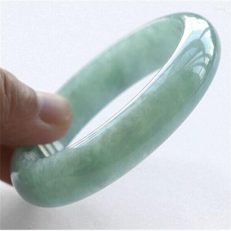 Bangle Real Grade A Natural Jade Women Healing Jewelry Genuine Chinese Jades Stone Bangles Jadeite Bracelet Girlfriend Mom Gifts