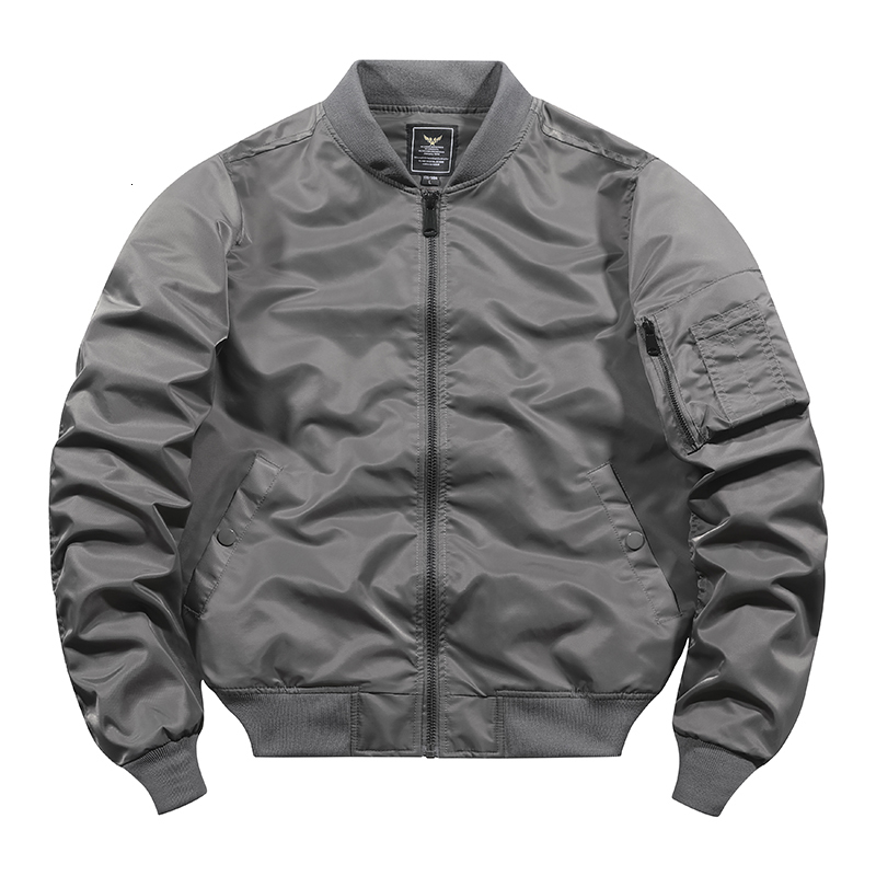 Mens Jackets Fashion Baseball Men Yellow Autumn Bomber Military Coat Casual Outwear Army Tactics Tops Goth Windbreaker 221129