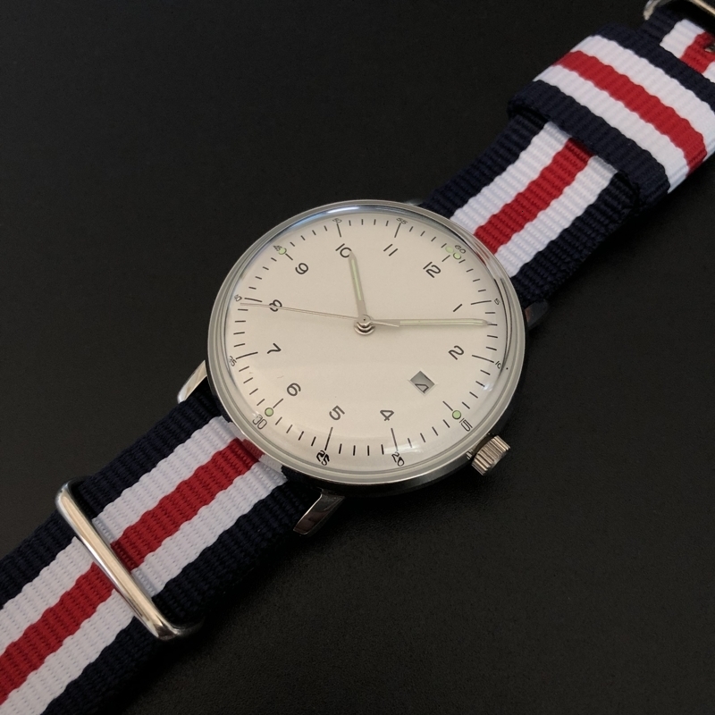 Wristwatches Men s Watch Bauhaus Style Quartz Minimalist Dial 221128