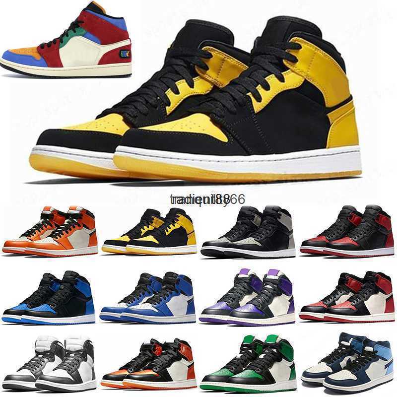 Colorful High 1 1s Mens Womens Basketball Shoes Jumpman Shattered Backboard Black Mark Midnight Yellow Toe Seafoam Outdoor Trainers Sports, First class flight
Colorful High 1 1s Mens Womens Basketball Shoes Jumpman Shattered Backboard Black Mark Midnight Yellow Toe Seafoam Outdoor Trainers Sports, First class flight