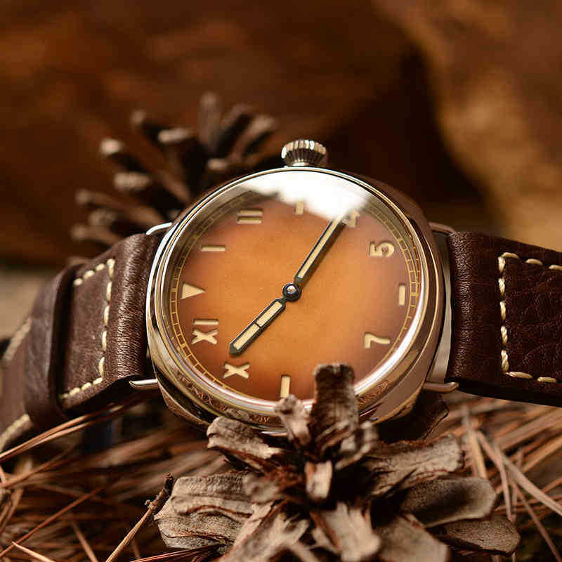 Luminous Men Watch Black St3600 Manual Winding California Sand Dial Italian Military Style Retro Waterproof 100m Wristwatch 1 O71s
Luminous Men Watch Black St3600 Manual Winding California Sand Dial Italian Military Style Retro Waterproof 100m Wristwatch 1 O71s