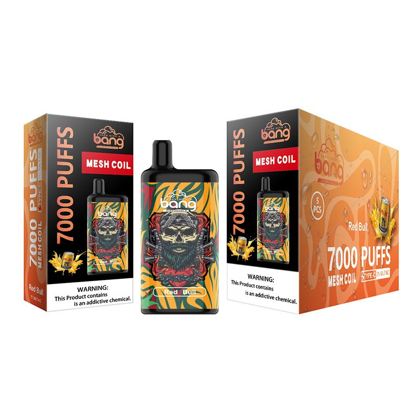 original bang vape e cigarette puff 7000 puffbar vapes desechables Prefilled Cartridge Mesh Coil 850mah rechargeable battery electronic cigarettes disposables
original bang vape e cigarette puff 7000 puffbar vapes desechables Prefilled Cartridge Mesh Coil 850mah rechargeable battery electronic cigarettes disposables