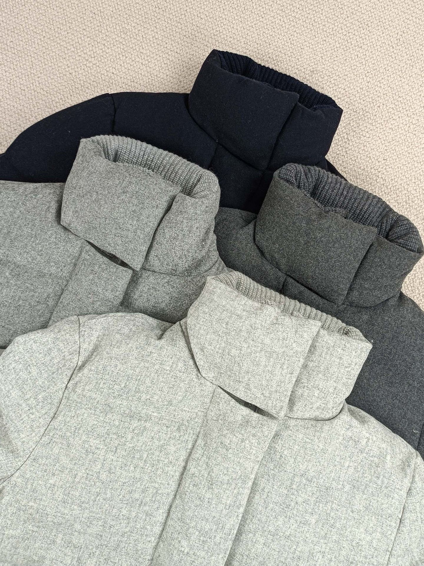 Women s Down Parkas 4 Color Thickened Jacket Bead Trim Stand Up Collar Outerwear Tops Winter Ladies Warm Zipper Coat 221128