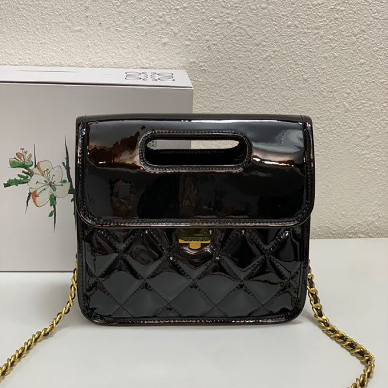 CC Bags Luxury Brand Shoulder Bags Hollow Out Portable Women Classic Flap Shoulder Bag Diamond Lattice Lacquer Leather High Capacity Crossbo, Black
CC Bags Luxury Brand Shoulder Bags Hollow Out Portable Women Classic Flap Shoulder Bag Diamond Lattice Lacquer Leather High Capacity Crossbo, Black