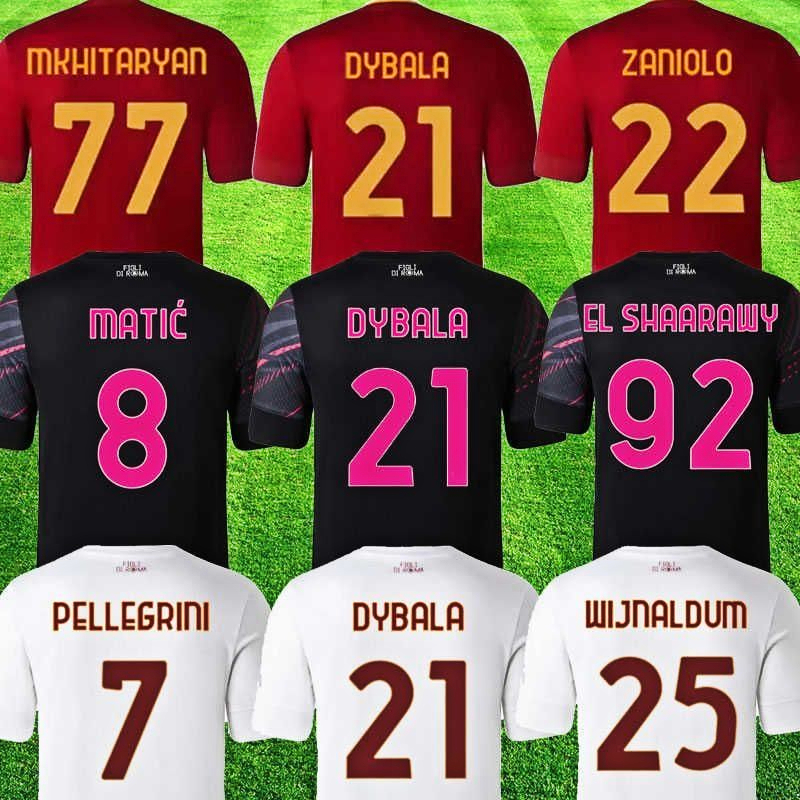 22 23 SOCCER JERSEYS DYBALA home belotti CELIK Pellegrini Abraham 2022 2023 Wijnaldum Zaniolo MANCINI KUMBULLA men kids kit FOOTBALL 1129, Away
22 23 SOCCER JERSEYS DYBALA home belotti CELIK Pellegrini Abraham 2022 2023 Wijnaldum Zaniolo MANCINI KUMBULLA men kids kit FOOTBALL 1129, Away