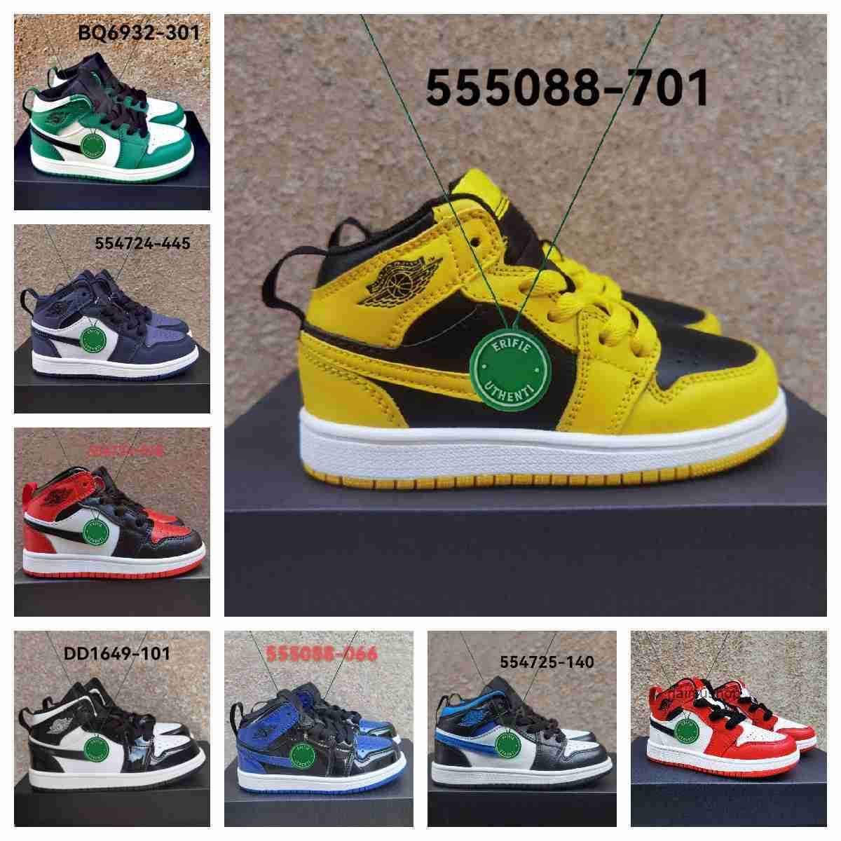 2023 with box Kids Shoes 1s High Youth jordens Born Infant Toddler Trainers Boys Girls kid sneakers ai desiganer trainers sneaker boy J 1 chidren OG designer shoes, Color # 9
2023 with box Kids Shoes 1s High Youth jordens Born Infant Toddler Trainers Boys Girls kid sneakers ai desiganer trainers sneaker boy J 1 chidren OG designer shoes, Color # 9