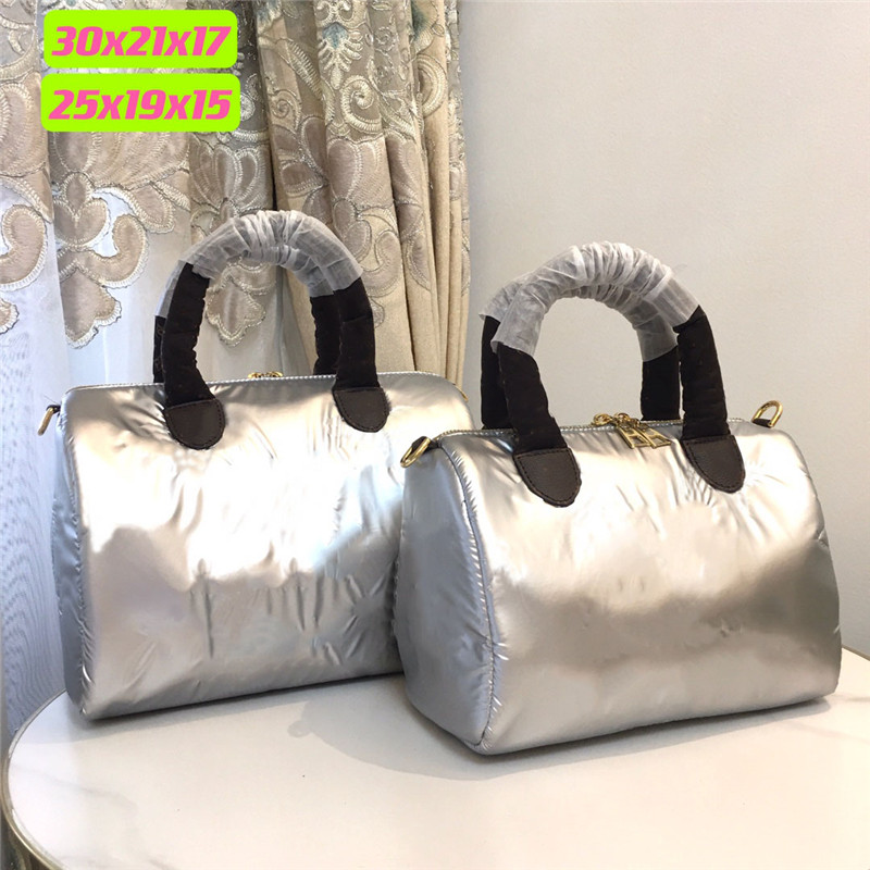 Designer Luxury Speedy Bandouliere 25 2way Crossbody Shoulder Bag M20973 Nylon Silver Boston Bag
Designer Luxury Speedy Bandouliere 25 2way Crossbody Shoulder Bag M20973 Nylon Silver Boston Bag
