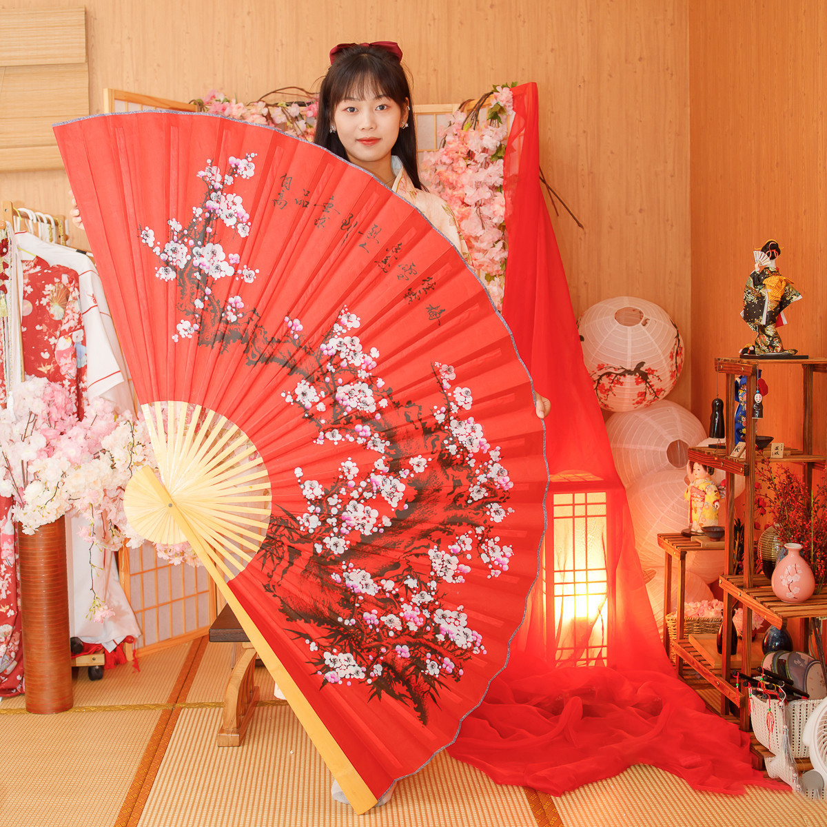 Decorative Objects Figurines Super Big Large Huge Chinese Paper Fan Decoration Hang Wall In National Customs Wedding Arrangement 221129
Decorative Objects Figurines Super Big Large Huge Chinese Paper Fan Decoration Hang Wall In National Customs Wedding Arrangement 221129