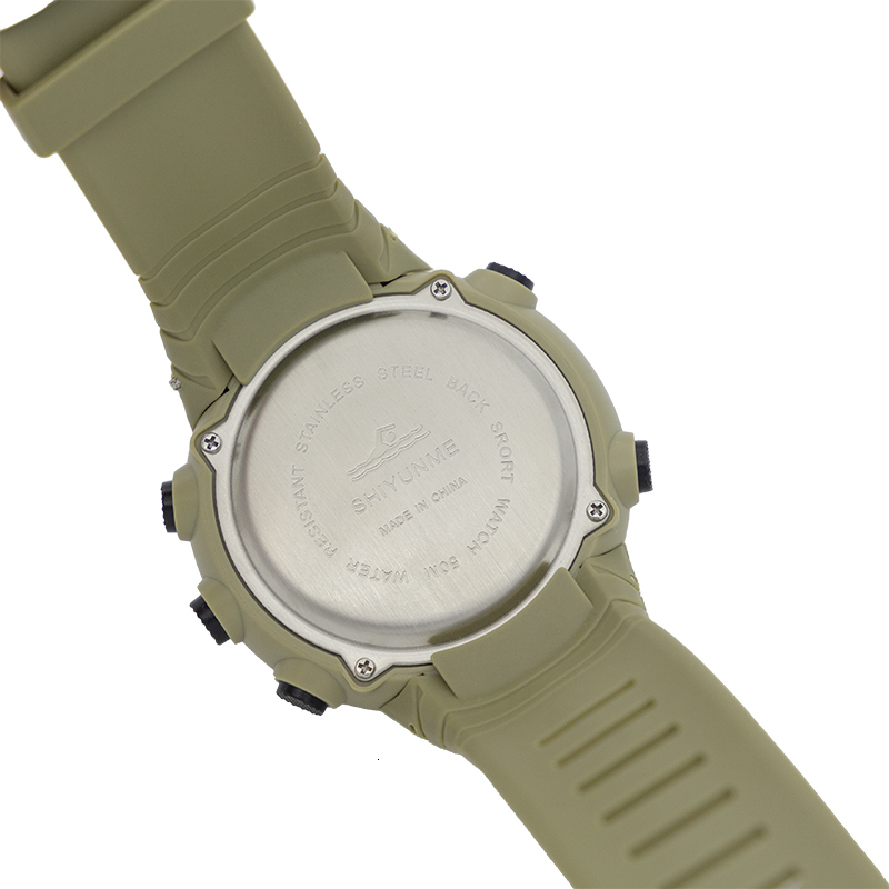 Wristwatches Mens Watch Military Water Resistant SHIYUNME Sport watch Army LED Digital Wrist Stopwatches for Male 221129
