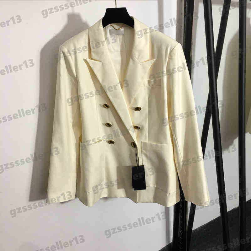 Jacket For Women YS Luxury Designer Blazer Fashion Brand Beige Versatile Double Breasted Slim Fit Womens Jacket Size S
Jacket For Women YS Luxury Designer Blazer Fashion Brand Beige Versatile Double Breasted Slim Fit Womens Jacket Size S