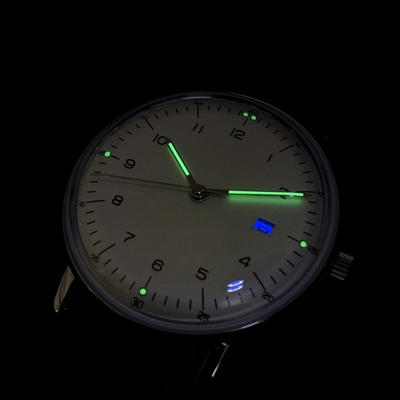 Wristwatches Men s Watch Bauhaus Style Quartz Minimalist Dial 221128