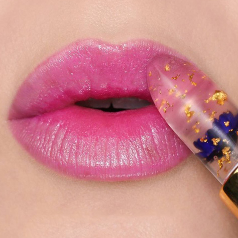 6 Colors Crystal Jelly Flower Lipstick Temperature Color Changing Gloss Transparent Long Lasting Moisturizing Lip Balm Lip Care, Violet
6 Colors Crystal Jelly Flower Lipstick Temperature Color Changing Gloss Transparent Long Lasting Moisturizing Lip Balm Lip Care, Violet